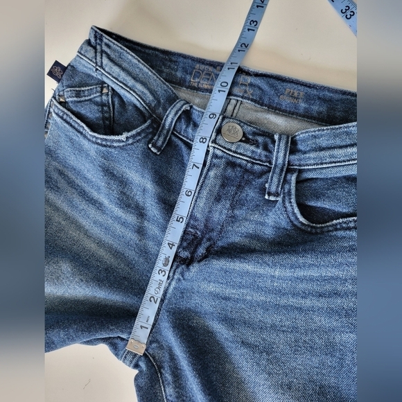 Rock & Republic Fixx Skinny The Slimming Denim Cure Rx Blue 6 M Waist 28 - Picture 11 of 11